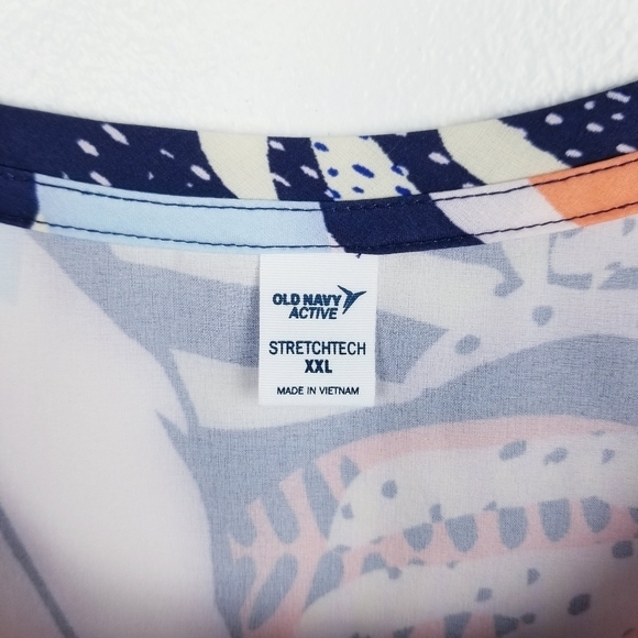 Old Navy Active Women's Floral Sleeveless Tank Top NWT - Picture 4 of 8